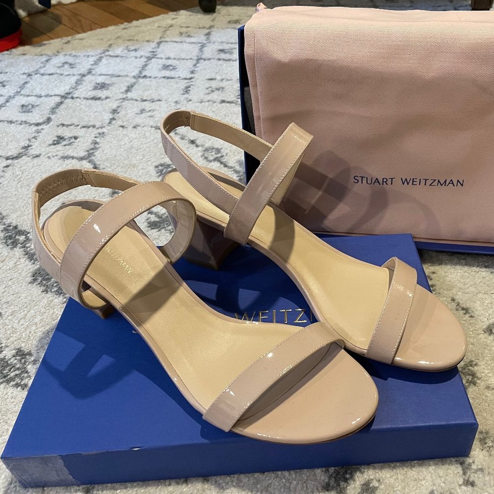 Stuart Weitzman Block Heel Sandal (New)